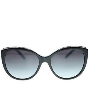 Tiffany & Co. Black Cat Eye Women Black/Brown